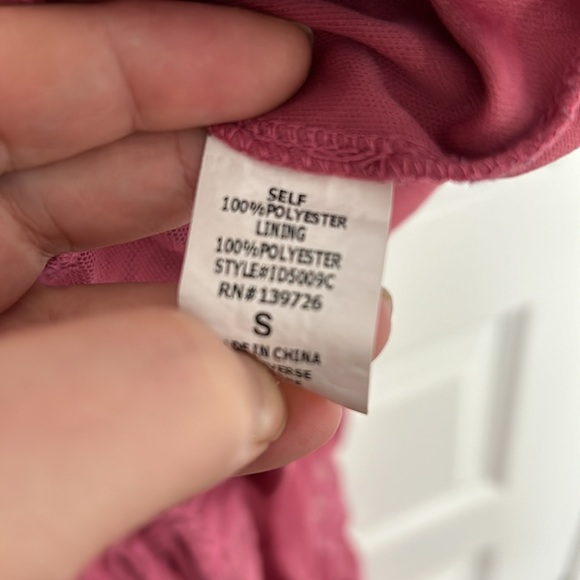 HONEY PUNCH - Lace maxi dress romper embroidered kimono sleeves small bohemian - Picture 12 of 14